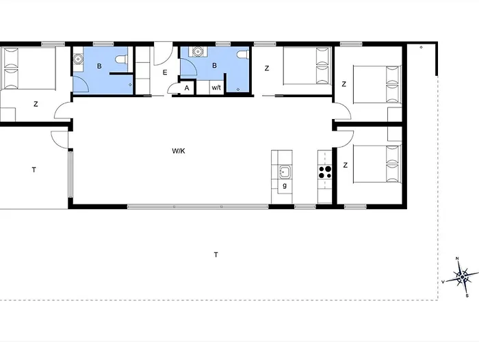 Σπίτι διακοπών Bl1436-blokhus-mollevej-13 *